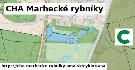 CHA Marhecké rybníky Cyklotrasy  
