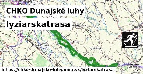 CHKO Dunajské luhy Lyžiarske trasy  