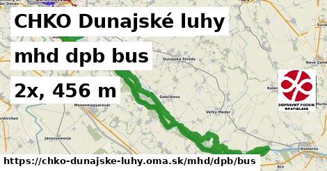 CHKO Dunajské luhy Doprava dpb bus
