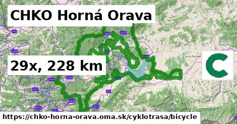 CHKO Horná Orava Cyklotrasy bicycle 