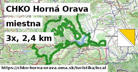 CHKO Horná Orava Turistické trasy miestna 