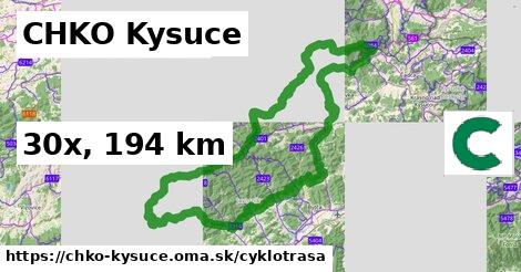 CHKO Kysuce Cyklotrasy  