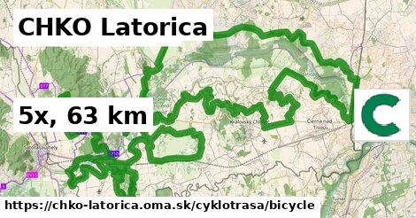 CHKO Latorica Cyklotrasy bicycle 