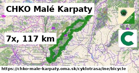 CHKO Malé Karpaty Cyklotrasy iná bicycle