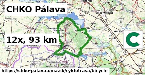 CHKO Pálava Cyklotrasy bicycle 