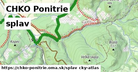 CHKO Ponitrie Splav  