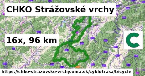 CHKO Strážovské vrchy Cyklotrasy bicycle 