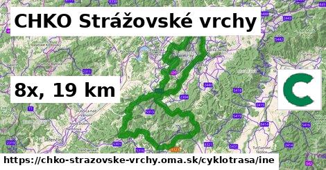 CHKO Strážovské vrchy Cyklotrasy iná 