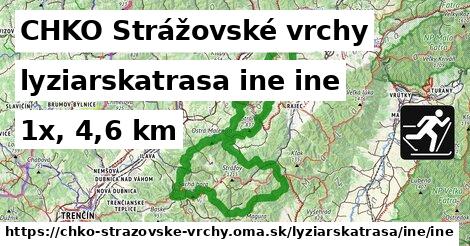 CHKO Strážovské vrchy Lyžiarske trasy iná iná