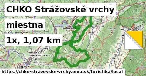 CHKO Strážovské vrchy Turistické trasy miestna 