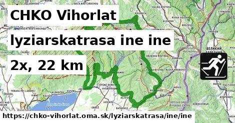 CHKO Vihorlat Lyžiarske trasy iná iná