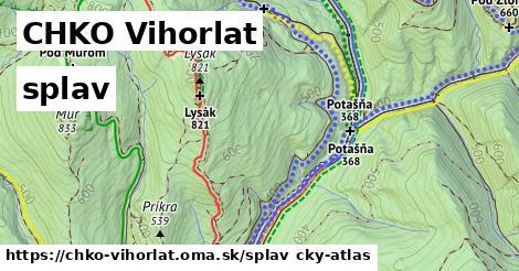 CHKO Vihorlat Splav  