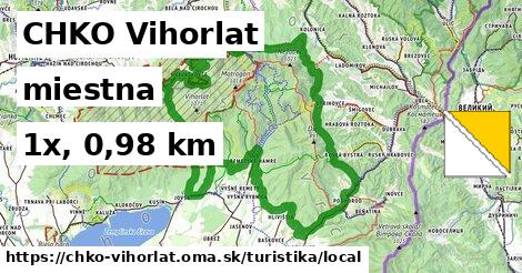 CHKO Vihorlat Turistické trasy miestna 