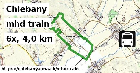 Chlebany Doprava train 