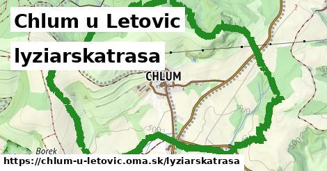Chlum u Letovic Lyžiarske trasy  
