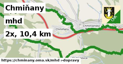 Chmiňany Doprava  
