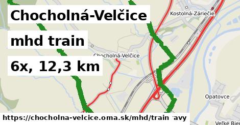 Chocholná-Velčice Doprava train 
