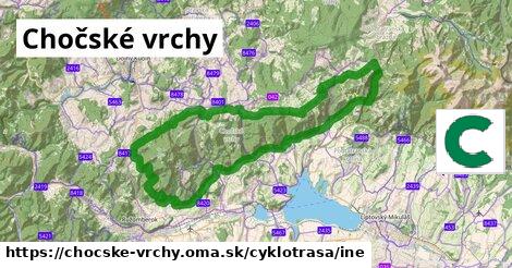 Chočské vrchy Cyklotrasy iná 