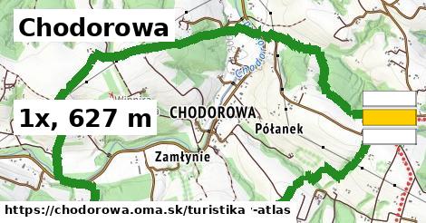 Chodorowa Turistické trasy  