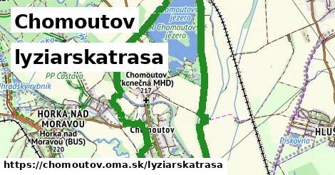 Chomoutov Lyžiarske trasy  