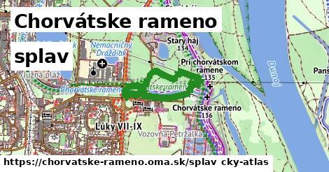 Chorvátske rameno Splav  