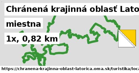 Chránená krajinná oblasť Latorica Turistické trasy miestna 