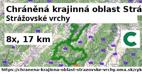 Chráněná krajinná oblast Strážovské vrchy Cyklotrasy mtb 