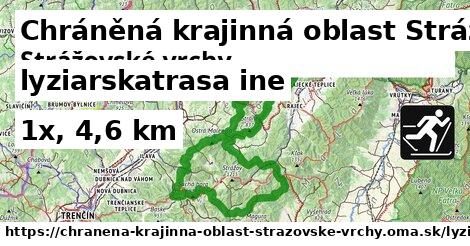 Chráněná krajinná oblast Strážovské vrchy Lyžiarske trasy iná 