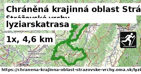Chráněná krajinná oblast Strážovské vrchy Lyžiarske trasy  