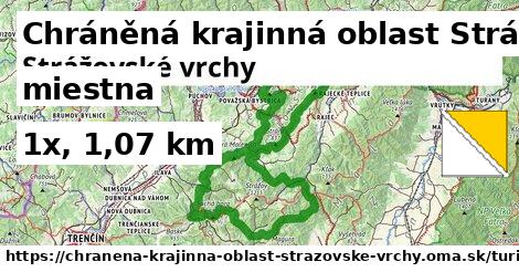 Chráněná krajinná oblast Strážovské vrchy Turistické trasy iná miestna