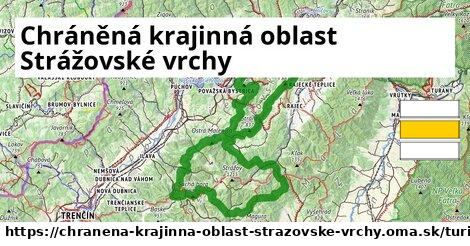 Chráněná krajinná oblast Strážovské vrchy Turistické trasy strom 