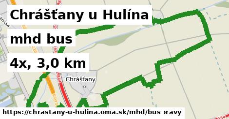 Chrášťany u Hulína Doprava bus 