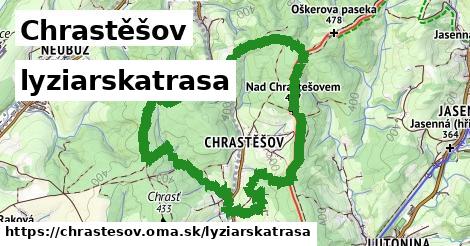 Chrastěšov Lyžiarske trasy  