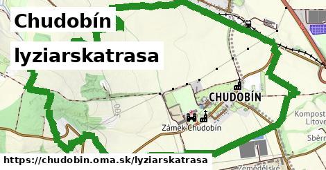 Chudobín Lyžiarske trasy  