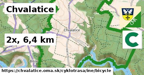 Chvalatice Cyklotrasy iná bicycle