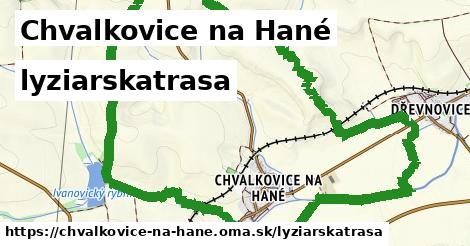 Chvalkovice na Hané Lyžiarske trasy  