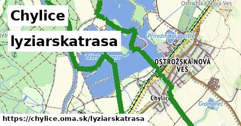 Chylice Lyžiarske trasy  