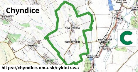 Chyndice Cyklotrasy  