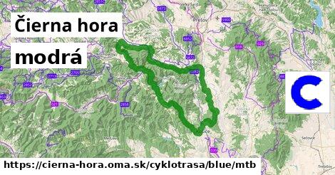 Čierna hora Cyklotrasy modrá mtb