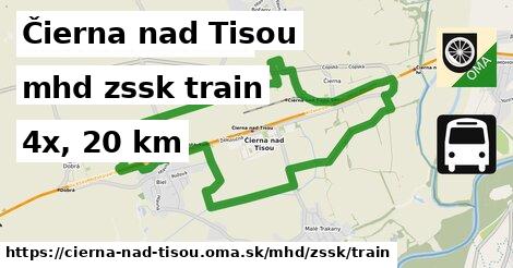 Čierna nad Tisou Doprava zssk train