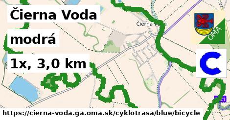 Čierna Voda Cyklotrasy modrá bicycle
