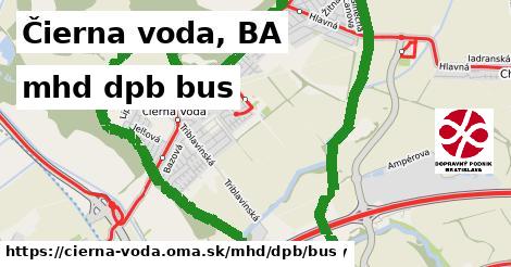 Čierna voda, BA Doprava dpb bus