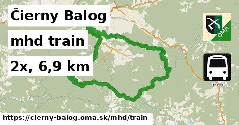 Čierny Balog Doprava train 