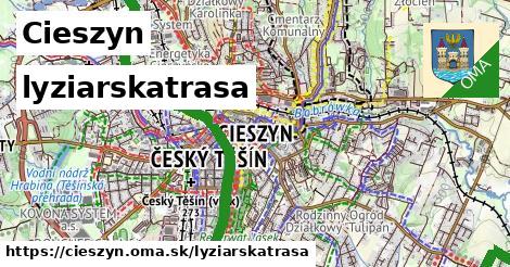 Cieszyn Lyžiarske trasy  