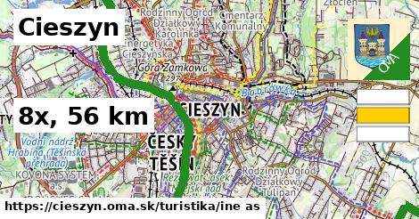 Cieszyn Turistické trasy iná 