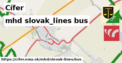 Cífer Doprava slovak-lines bus