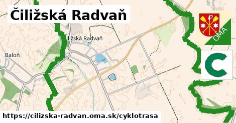 Čiližská Radvaň Cyklotrasy  