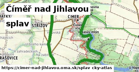 Číměř nad Jihlavou Splav  