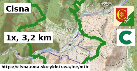 Cisna Cyklotrasy iná mtb