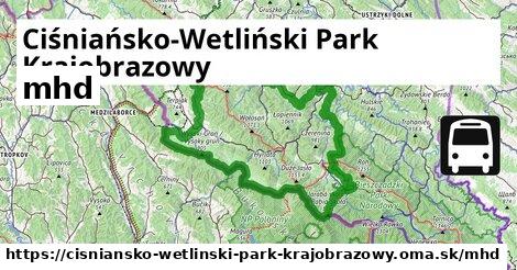 Ciśniańsko-Wetliński Park Krajobrazowy Doprava  